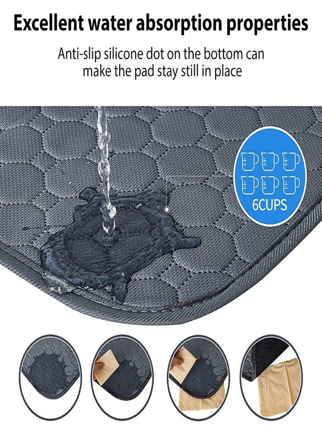 Petlicious & More® Washable Training Pads for Dogs | Non Slip Pads for Puppies (60X90 cm) | Reusable Pads| Reusable Training Pads for Puppies (Set of 2) - Image 3